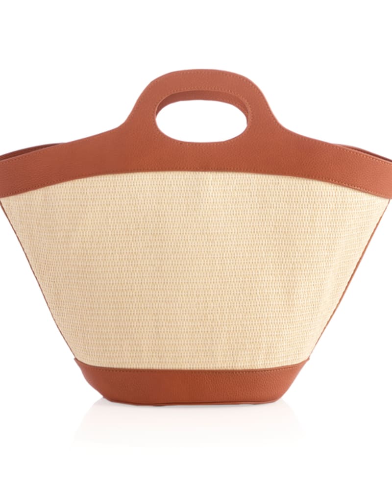 Front of a size None Anita Mini Tote Bag in Natural by Shiraleah. | dia_product_style_image_id:242863